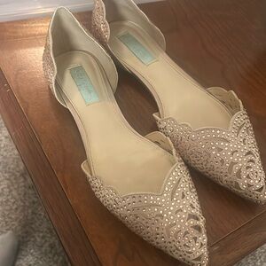 Rose gold Betsey Johnson